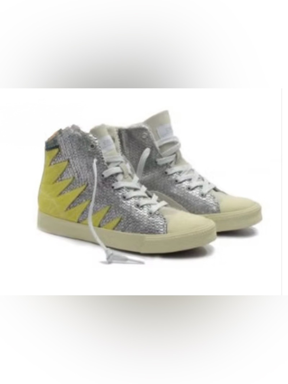 0-105 (Zero Cent Cinq) Ace Thunder Cocolux High-Top Sneakers – EU 38